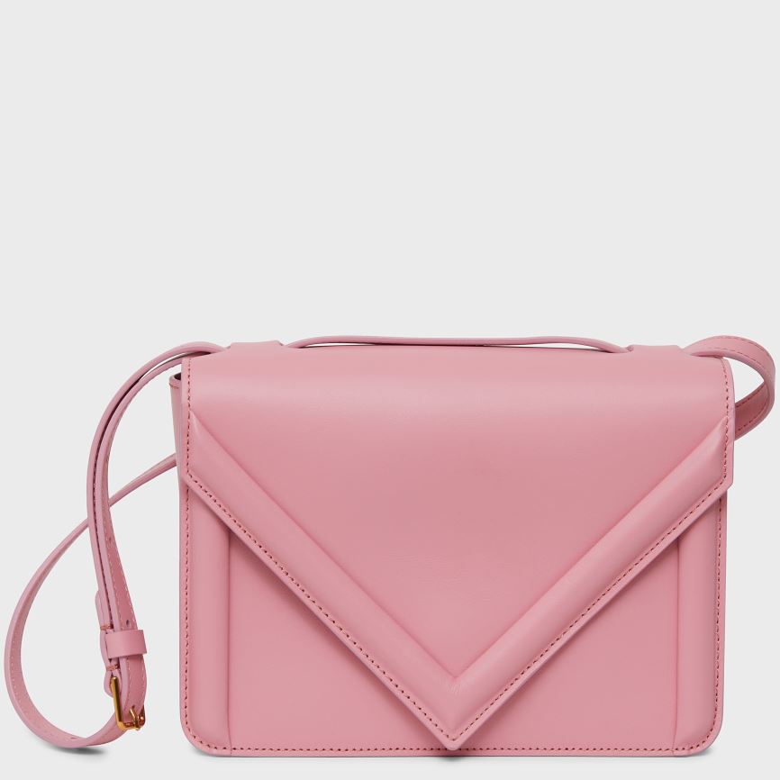 Women\'s Mansur Gavriel M Frame Box Crossbody Bags Pink | AU 198MLR